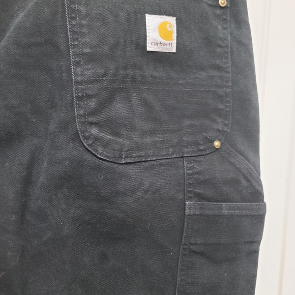 Carhartt Men's Black Cargo Pants - Picture 6 of 8
